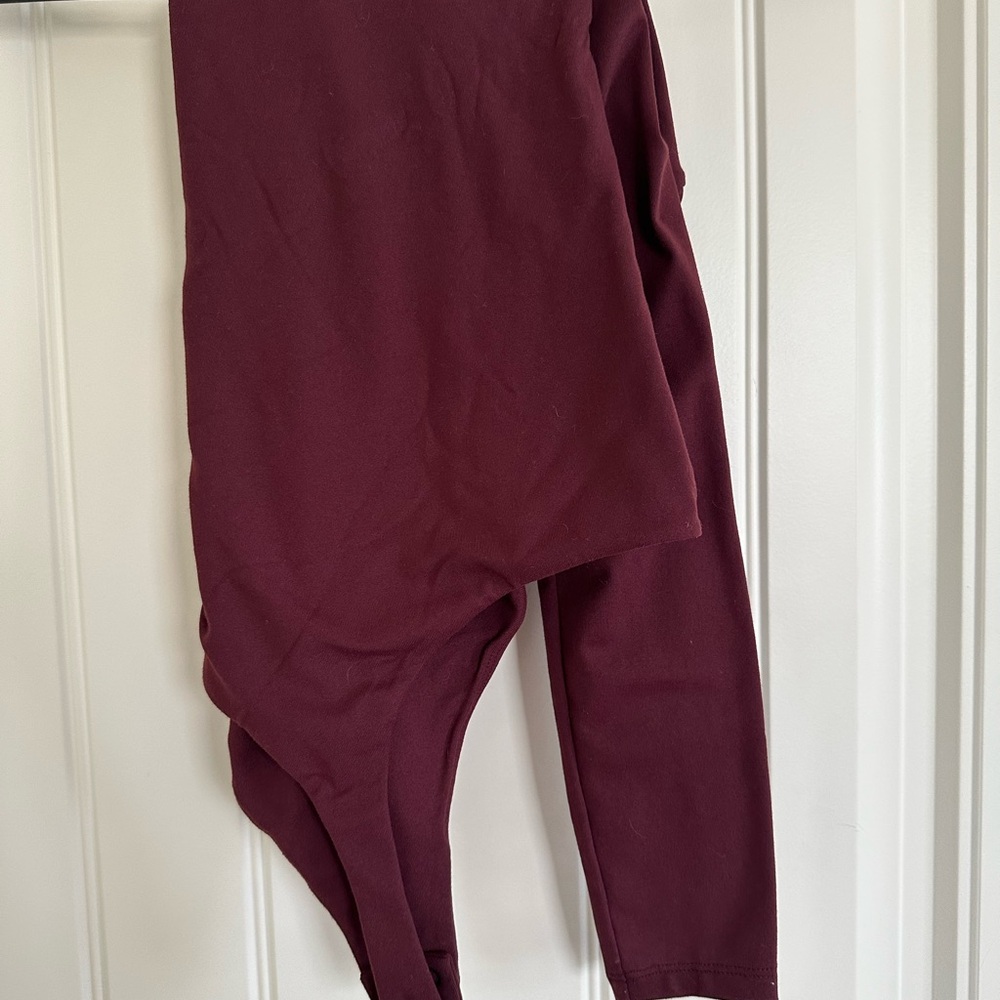 Nuuds One Shoulder Bodysuit Medium New - Picture 3 of 5